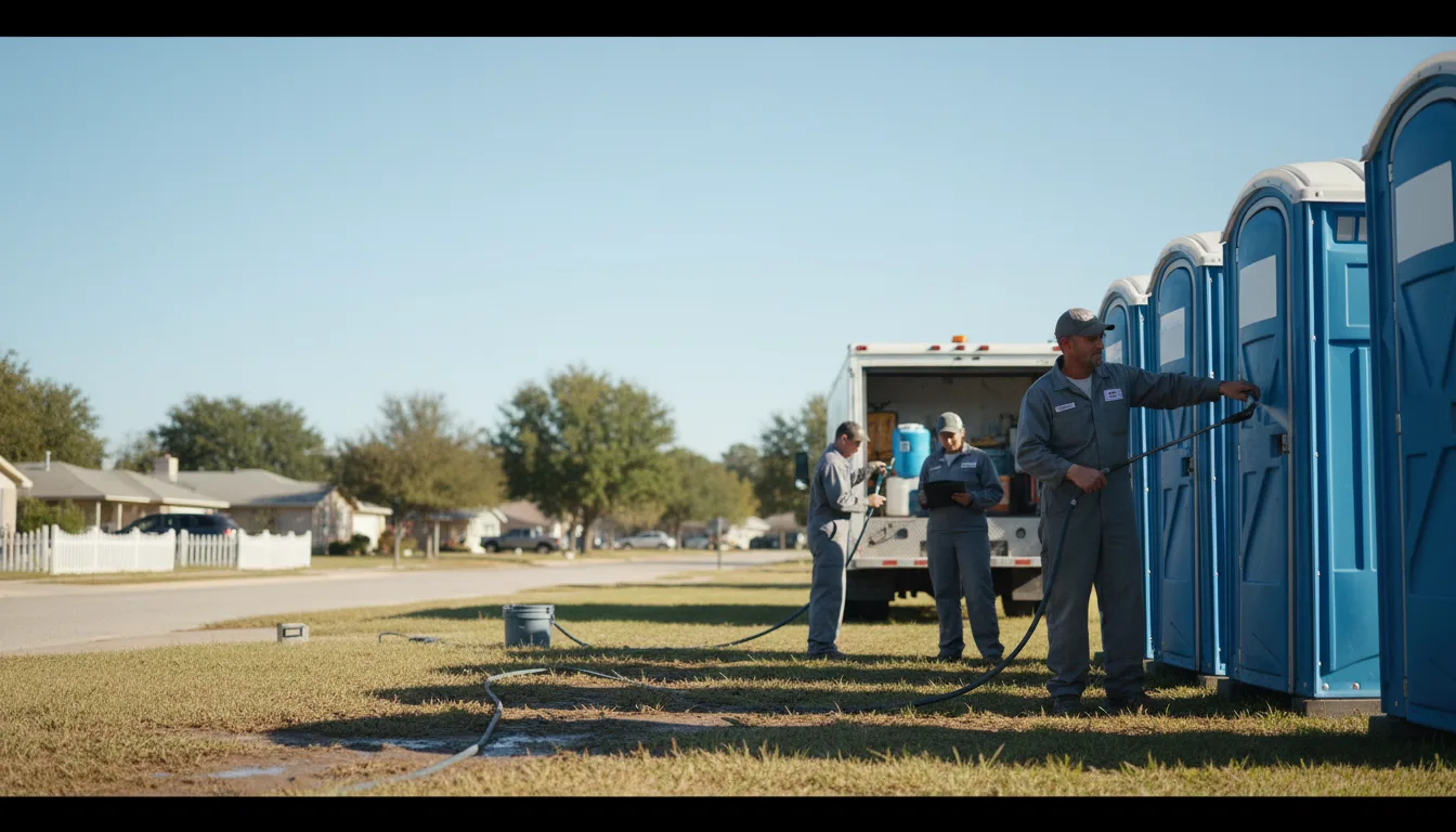 Long-Term Portable Toilet Rental in Griffithville, AR near me